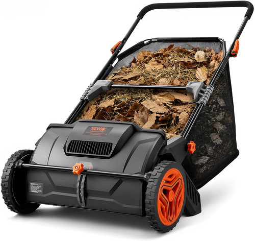 Push lawn sweeper - lawn, leaf