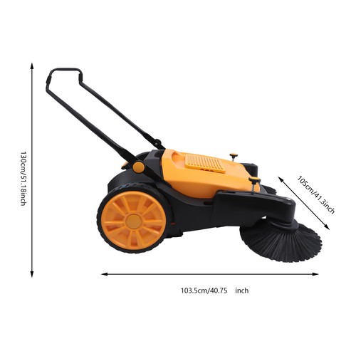 Walk behind sweeper - walk-behind,