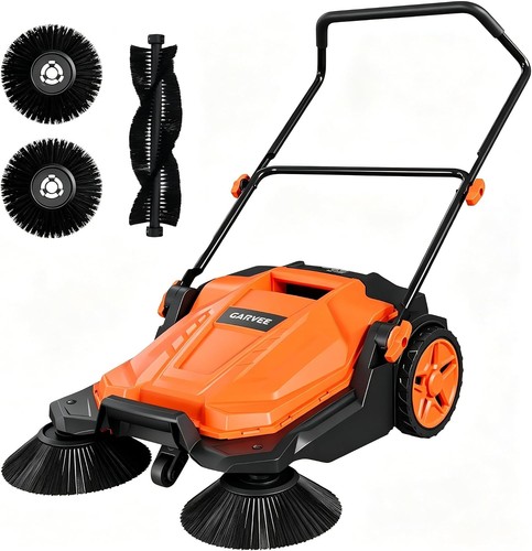 Walk behind floor sweeper - walk-behind,
